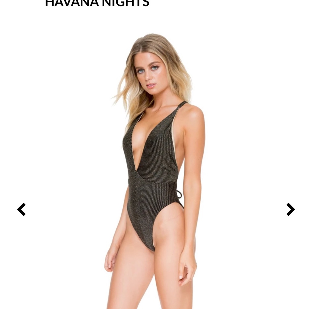 Luli Fama MIAMI one piece reversible swimsuit